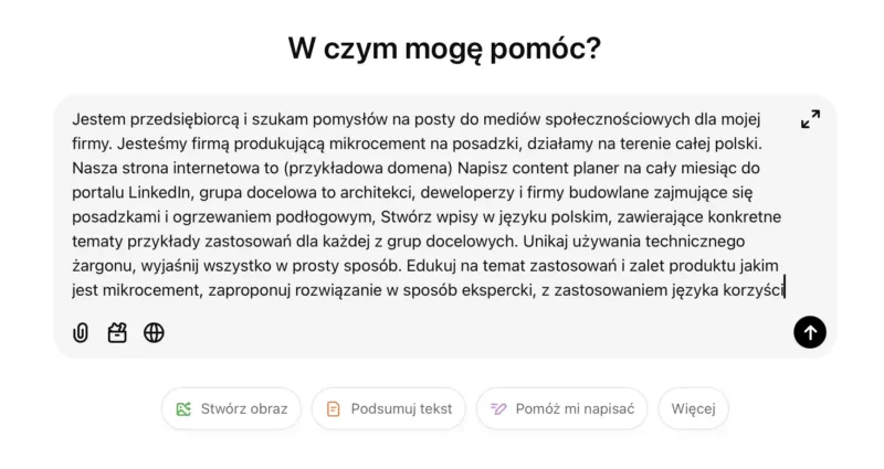model gpt może tworzyć treści w różnych tonie 