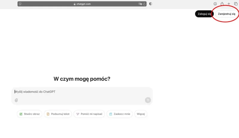 Wpisując polecenia użyj słów kluczowych