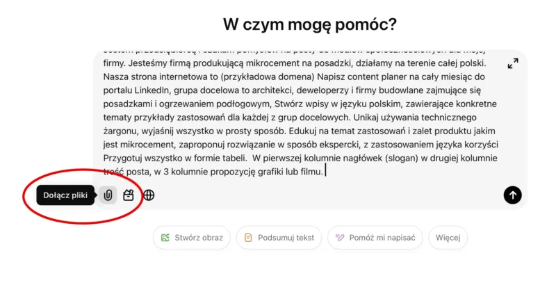 generowanie odpowiedzi z pliku