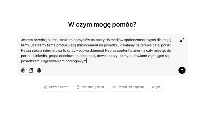 zadanie dla sztucznej inteligencji
